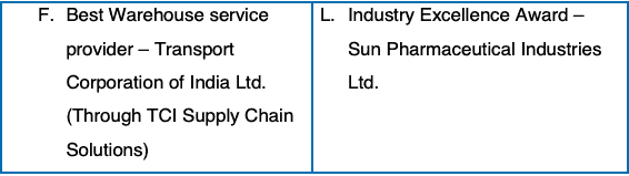 National Logistics Excellence Awards National Logistics Excellence Awards