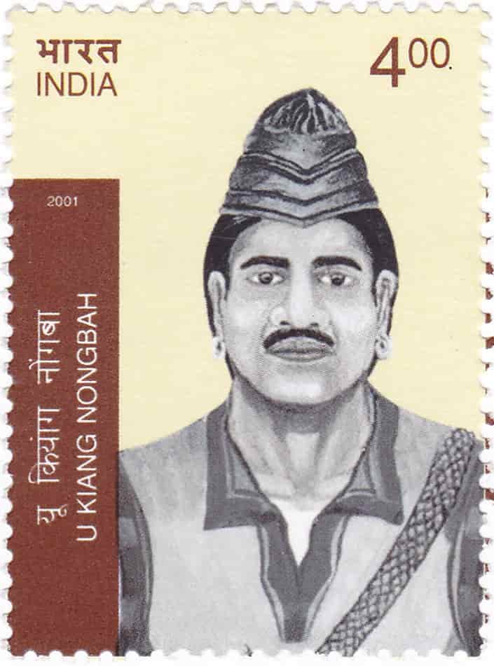 U_Kiang_Nangbah_2001_stamp_of_India